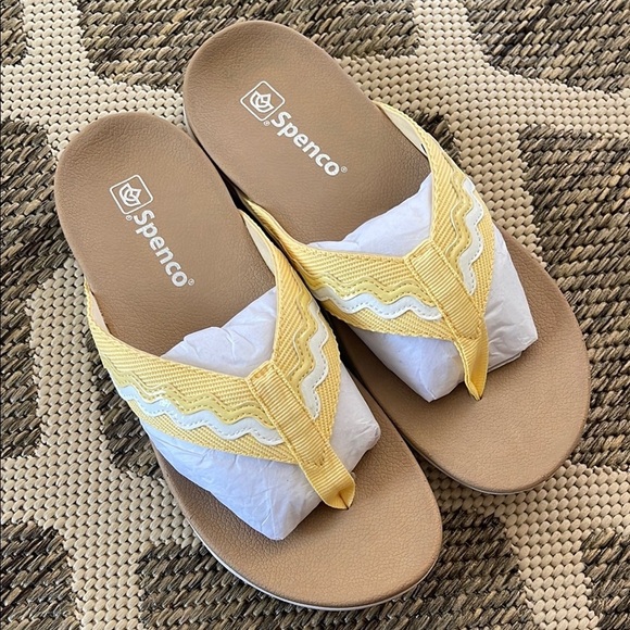 Spenco La Paz Orthotic Women's Style Cushioned Flip-flop Size 6.5B - Picture 2 of 5